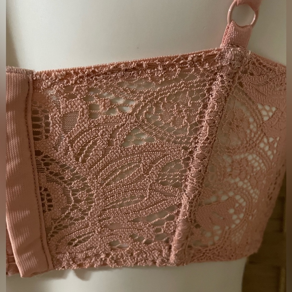 Victoria’s Secret Very Sexy Plunge Bra 34C Panty M NWT 🆕 Lingerie Set 🩷🩷 - Picture 16 of 16